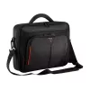 Targus Classic+ mala para portátil Clamshell de 18 polegadas, preta/vermelha CN418EU