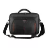 Targus Classic+ mala para portátil Clamshell de 18 polegadas, preta/vermelha CN418EU