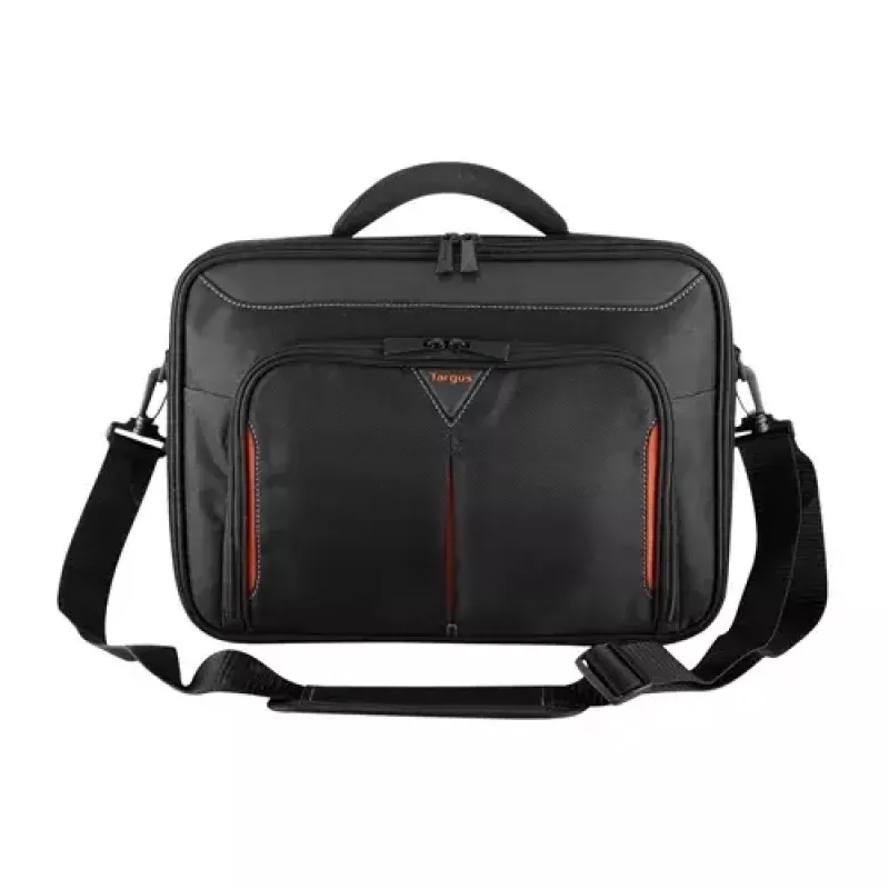 Targus Classic+ mala para portátil Clamshell de 18 polegadas, preta/vermelha CN418EU