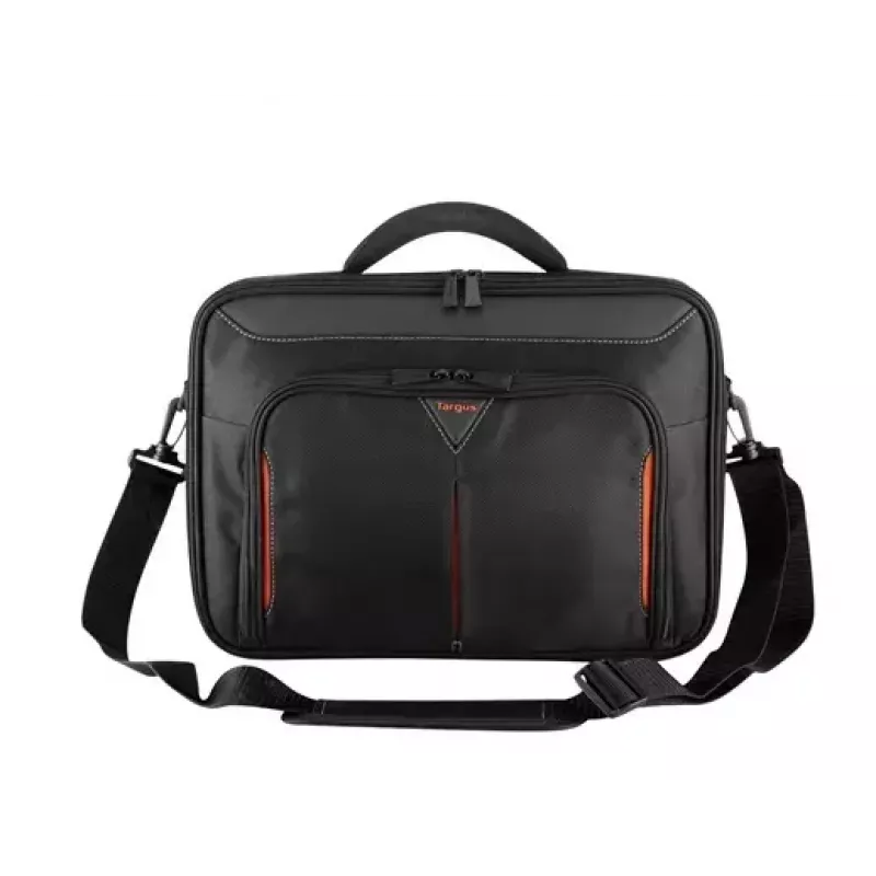 Targus Classic+ mala para portátil Clamshell de 18 polegadas, preta/vermelha CN418EU