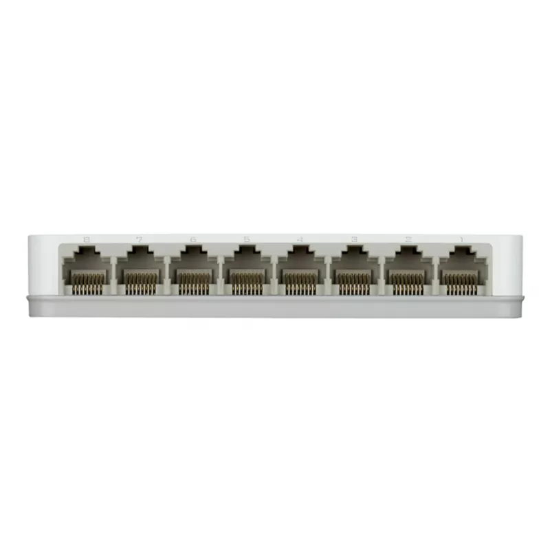 Switch de rede D-Link GO-SW-8G/E Unmanaged Gigabit Ethernet (10/100/1000) Branco