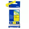 Fita de etiquetagem Brother TZe641 18mm Preto sobre Amarelo