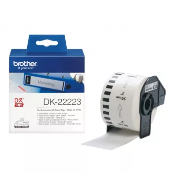 Etiqueta de impressora Brother DK-22223 Branco