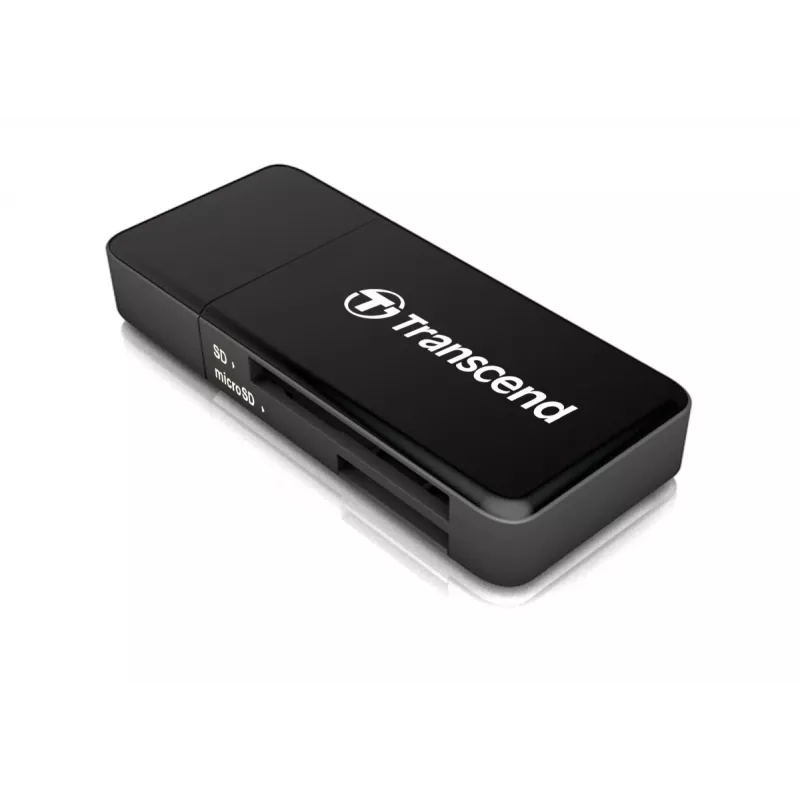 Leitor de cartões TRANSCEND Rdf5 USB3.0 Preto