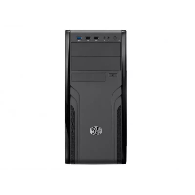 Caixa COOLER MASTER Coolermaster Force 500 Midi-Tower ATX sem fonte de alimentação Preto