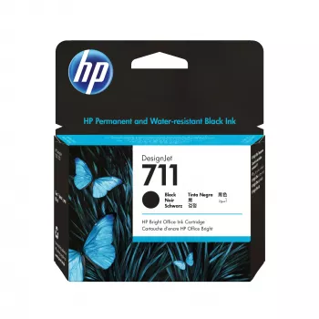 Tinteiro HP 711 80 ml preto DesignJet