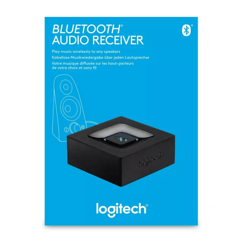 Logitech 980-000912 recetor de áudio Bluetooth, preto