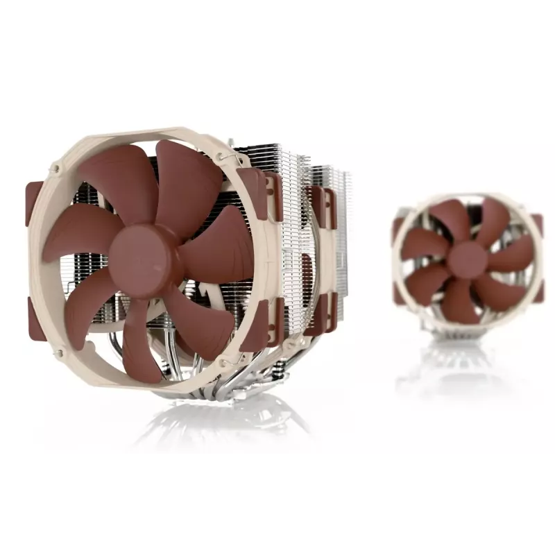 Cooler Noctua NH-D15 14 cm bege castanho aço 1500 rpm 140,2 m³/h