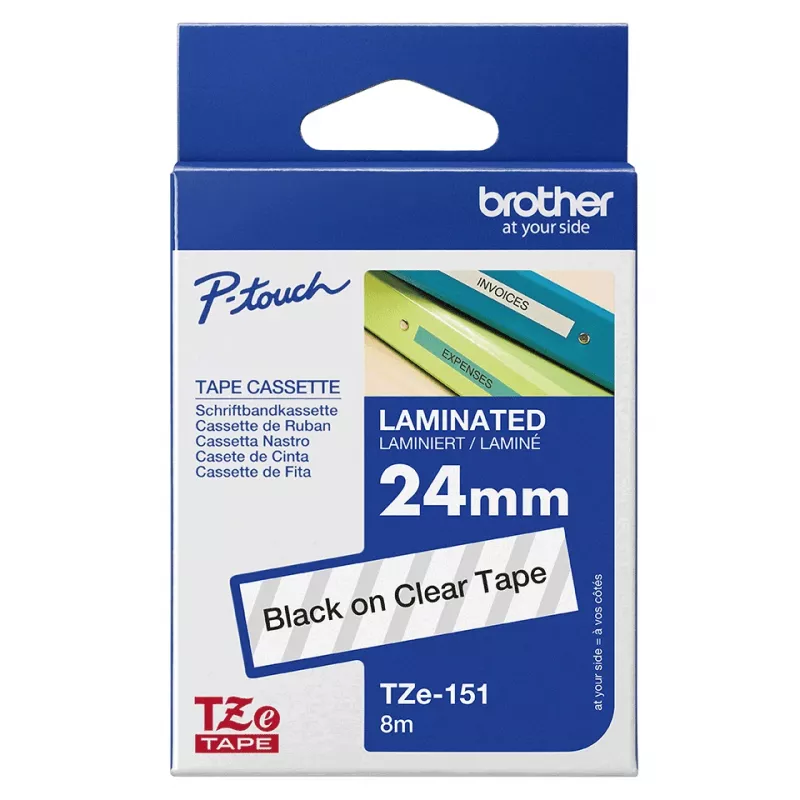 Fita de rotulagem Brother TZE-151