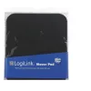 Tapete de rato LOGILINK ID0096 — preto, 250 × 220 mm, superfície de cor única
