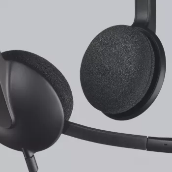 LOGITECH H340 - USB - Headset - preto