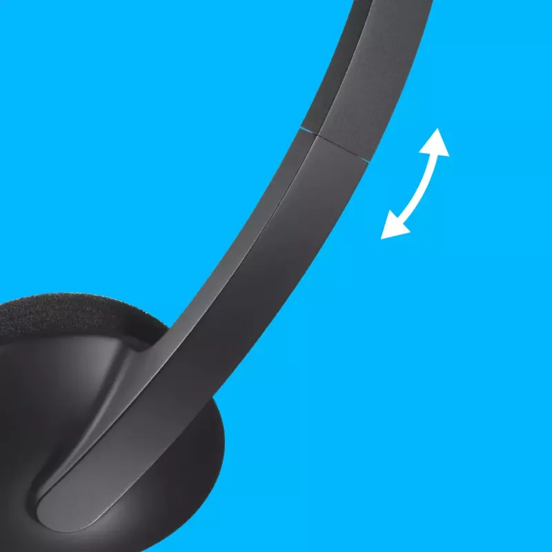 LOGITECH H340 - USB - Headset - preto