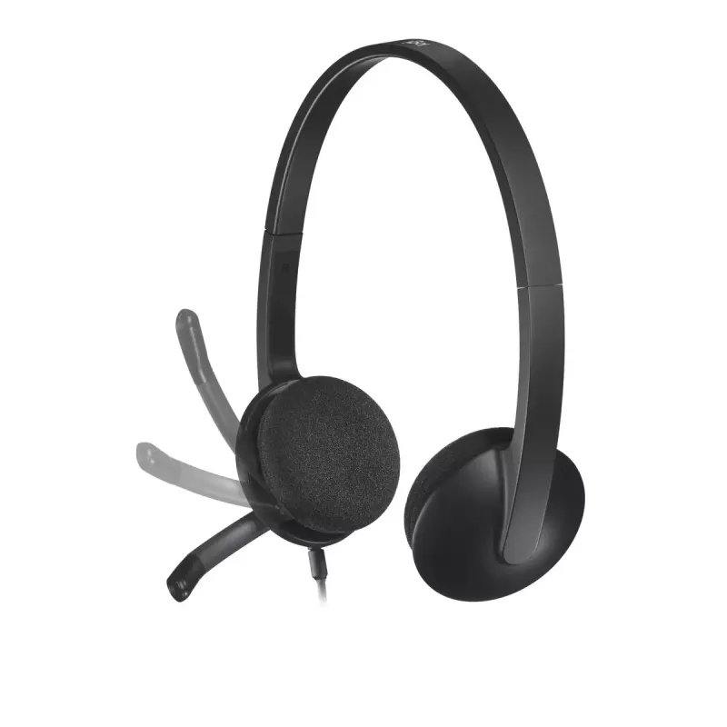 LOGITECH H340 - USB - Headset - preto