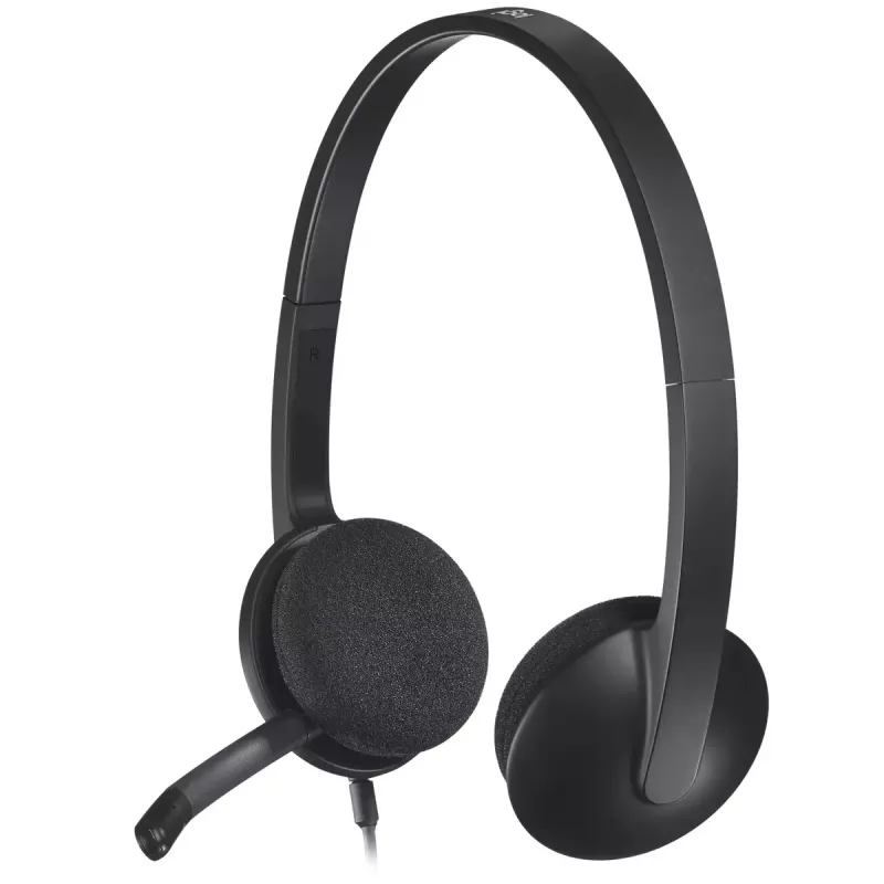 LOGITECH H340 - USB - Headset - preto