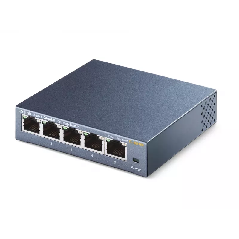Switch não gerido TP-Link TL-SG105 5 portas 10/100/1000Mbps