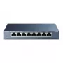 Switch de rede de secretária TP-Link 8 portas 10/100/1000Mbps, não gerido, Gigabit Ethernet (10/100/1000), Full Duplex