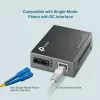 Conversor de media TP-Link MC210CS, Gigabit, 1000 Mbit/s, ficha SC