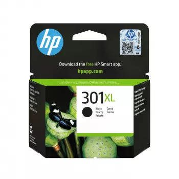 HP 301XL tinte original preto, alta capacidade, preto, 1 unid., 360 páginas