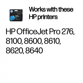 HP 951XL tinteiro original ciano (alta capacidade)