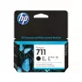 HP 711 tinteiro DesignJet 38 ml preto, HP DesignJet T100, T120, T125, T130, T520, T525, T530 séries de impressoras, jato de tinta térmico, preto, Singapura, Malásia, 119 mm, 126 mm