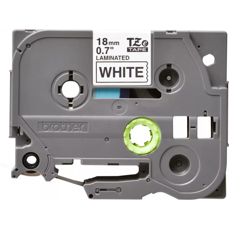 Fita de etiquetagem Brother TZE-241 preto sobre branco