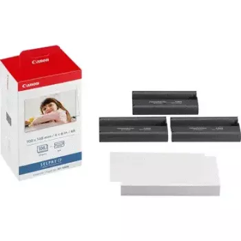 Canon SELPHY KP-108IN conjunto de tinta e papel, 108 folhas, 100x148 mm