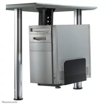 Neomounts CPU-D200BLACK suporte para CPU - máx. 30 kg - universal, suporte para CPU montável em secretária, 30 kg, preto, aço, Taiwan, 230 mm