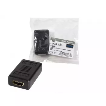Adaptador HDMI LogiLink AH0006 preto
