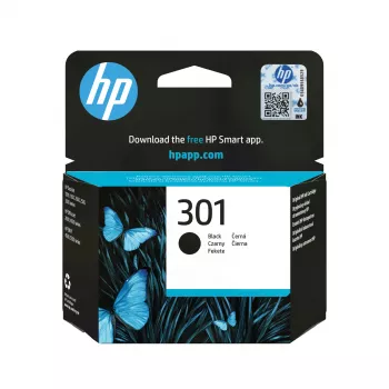 HP 301 tinteiro original preto