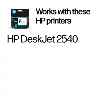 HP 301 tinteiro original preto