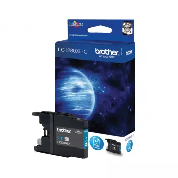 Brother LC1280XLC tinteiro 1 unid. original alto rendimento (XL) ciano