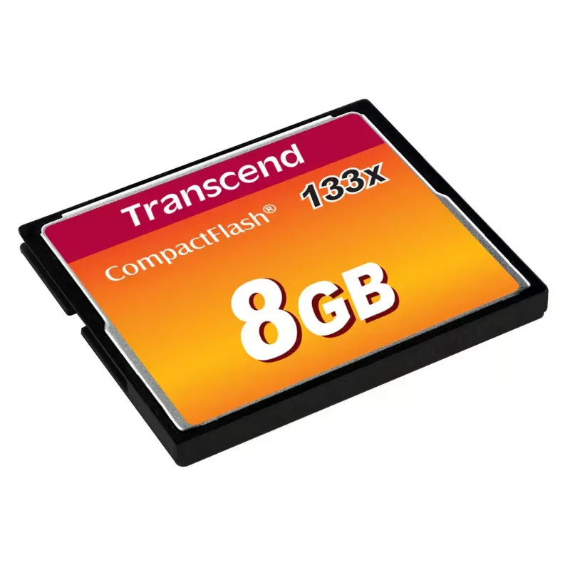 Cartão CompactFlash Transcend TS8GCF133, 8GB, 50MB/s leitura, 20MB/s escrita