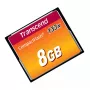 Cartão CompactFlash Transcend TS8GCF133, 8GB, 50MB/s leitura, 20MB/s escrita