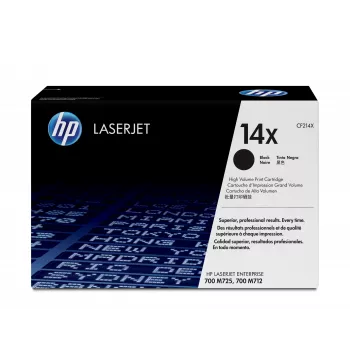 HP 14X tinteiro toner original LaserJet de alta capacidade, 17500 páginas, preto, 1 unid.