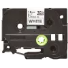 Fita de etiquetagem Brother TZE-FX241 preto sobre branco TZ