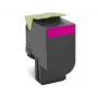 Lexmark 70C2HME (702HM) cartucho de toner, 3 000 páginas, magenta