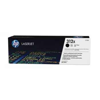 Cartucho de toner HP 312X High Yield CF380X 10000 páginas preto