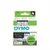 Etiquetas DYMO Authentic D1 | rolo 24 mm x 7 m | impressão preta em transparente | etiquetas autocolantes para impressoras de etiquetas LabelManager