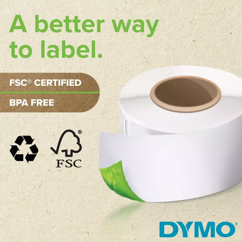 Etiqueta autocolante para impressora DYMO Multi-Purpose Labels S0929120