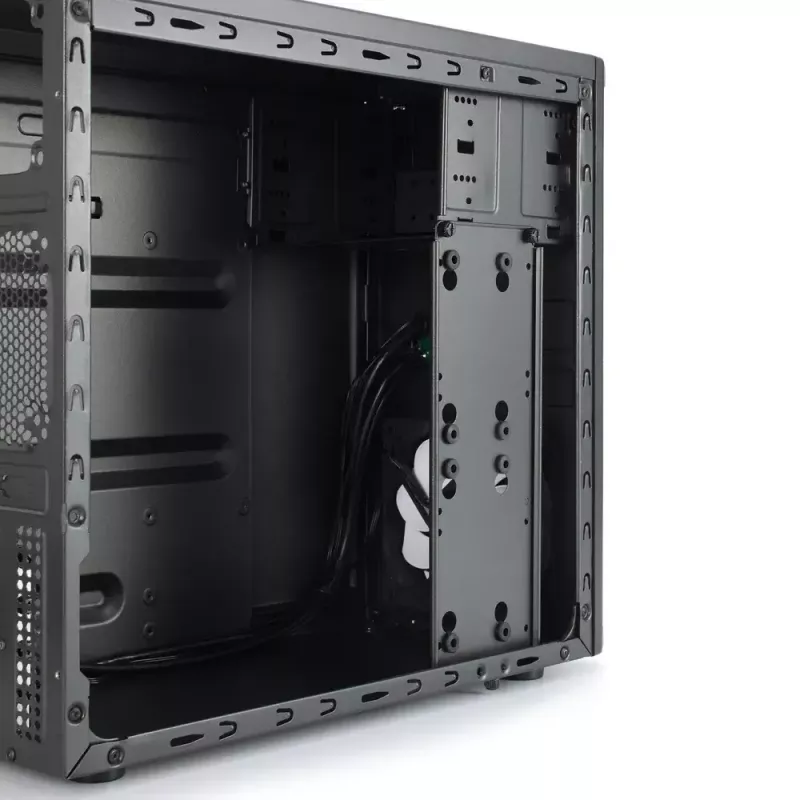 Caixa de PC Fractal Design Core 1100 Mini Tower preta