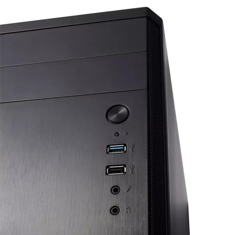 Caixa de PC Fractal Design Core 1100 Mini Tower preta