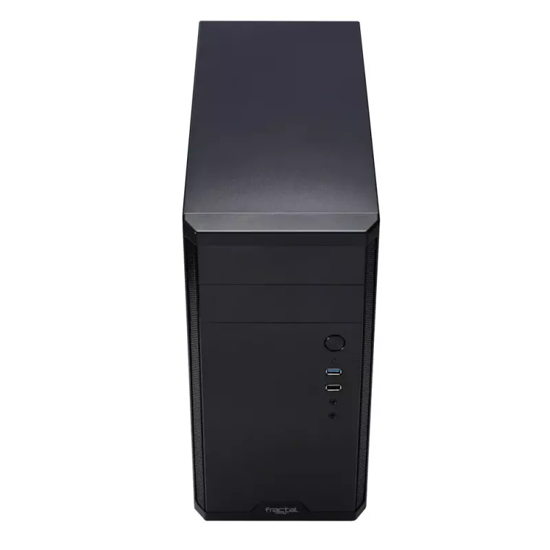 Caixa de PC Fractal Design Core 1100 Mini Tower preta