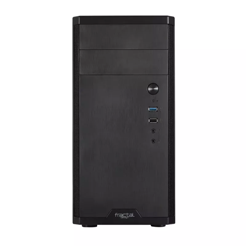 Caixa de PC Fractal Design Core 1100 Mini Tower preta