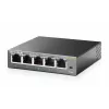 TP-Link switch Gigabit Easy Smart de 5 portas, gerido, L2, Gigabit Ethernet (10/100/1000)