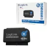Adaptador de cabo LogiLink AU0028A USB 3.0 IDE SATA preto