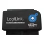 Adaptador de cabo LogiLink AU0028A USB 3.0 IDE SATA preto