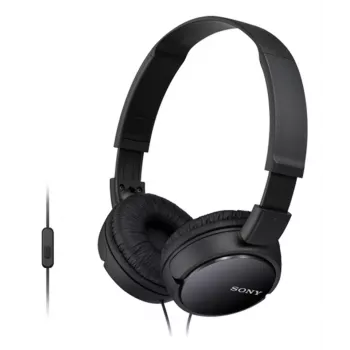 Sony MDR-ZX110AP, com fios, 12 - 22000 Hz, chamadas/música, 120 g, headset, preto