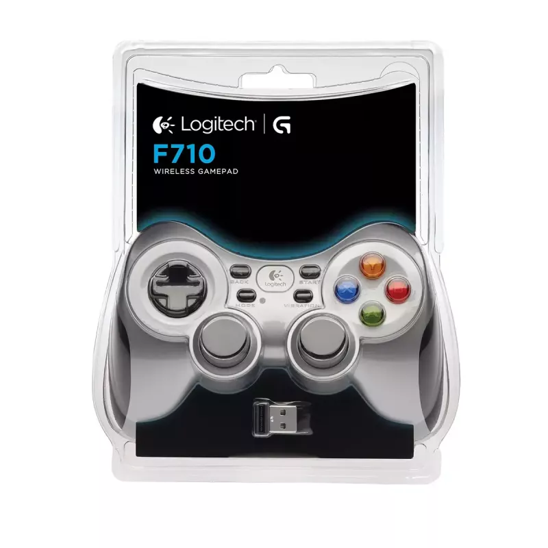 Gamepad Logitech G sem fios Gamepad F710