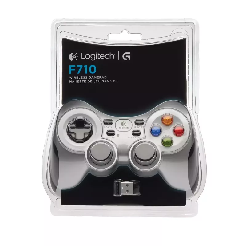 Gamepad Logitech G sem fios Gamepad F710