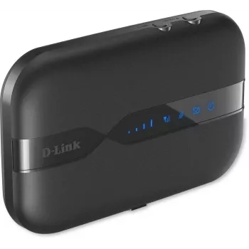 D-Link hotspot Wi-Fi 4G móvel 150 Mbit/s, Wi-Fi 4 (802.11n), 3G, 4G, preto, router portátil